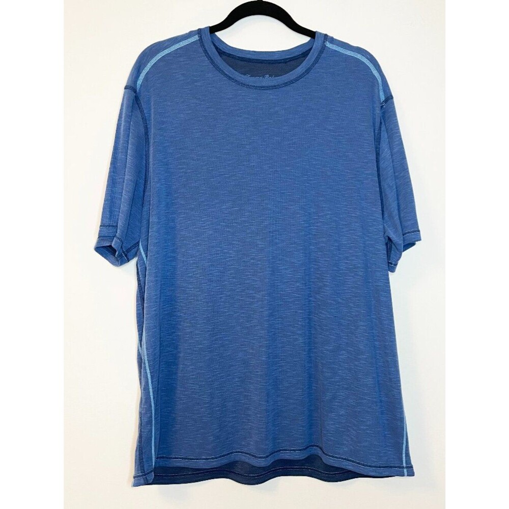 Tommy Bahama Blue Performance Modal Blend Short Sleeve T-Shirt Men's XL